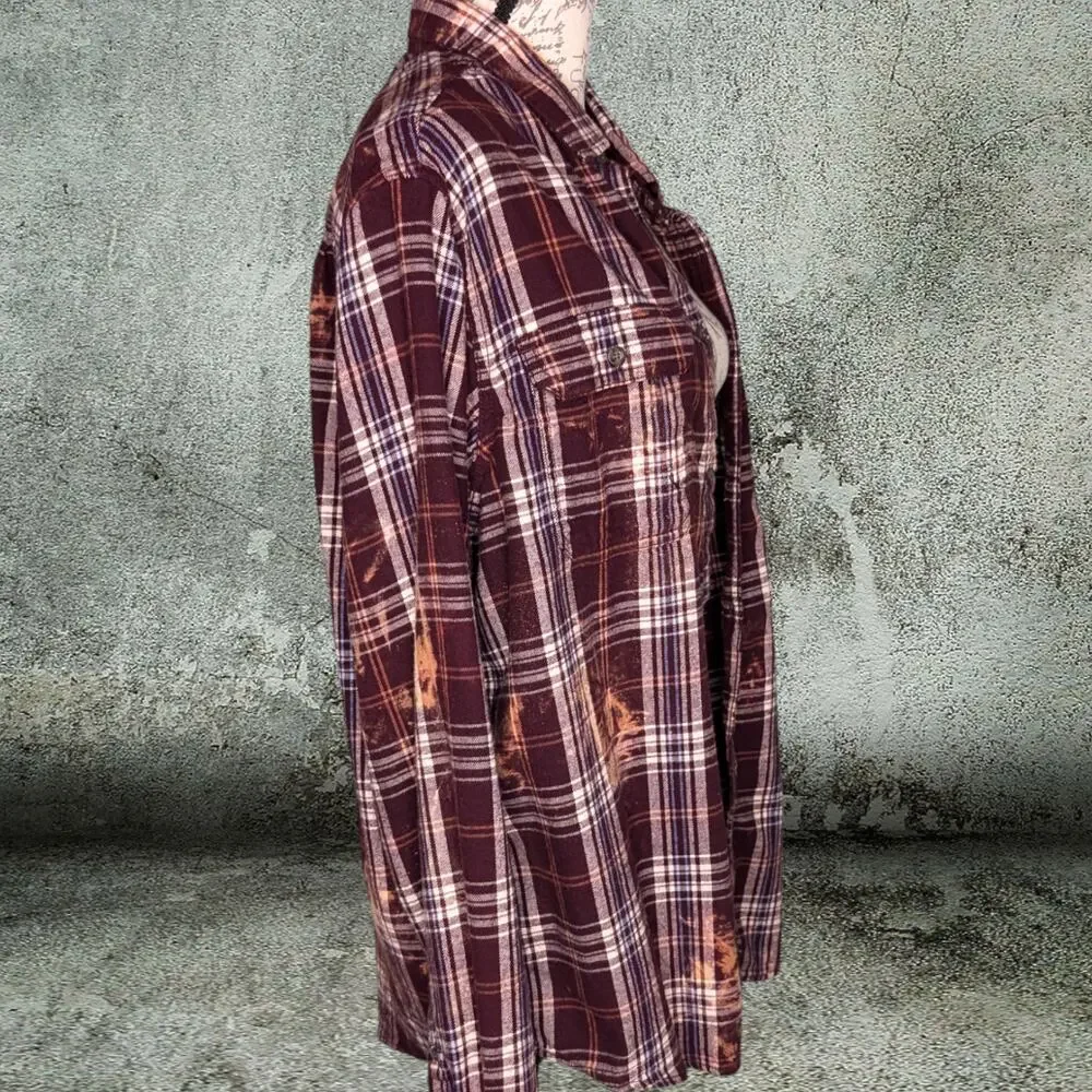 Hocus Pocus Witches Custom Flannel Shirt, Halloween Large - Picture 4 of 9